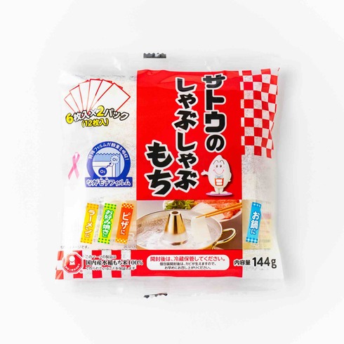 佐藤 火鍋年糕片 6片×2包裝