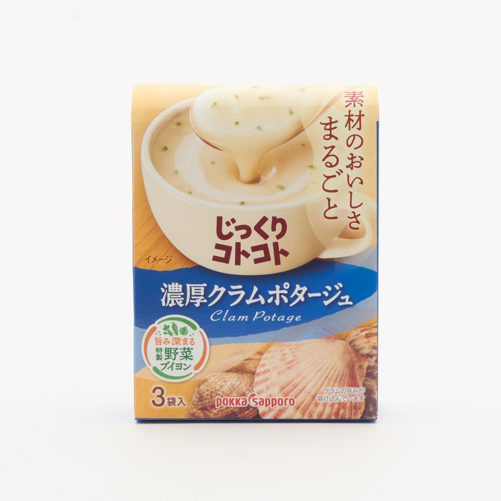 Pokka Sapporo Slowly Simmered Thick Clam Potage 3 Packs
