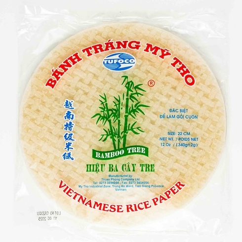 Bamboo Tree Rice Paper 22cm 340g
