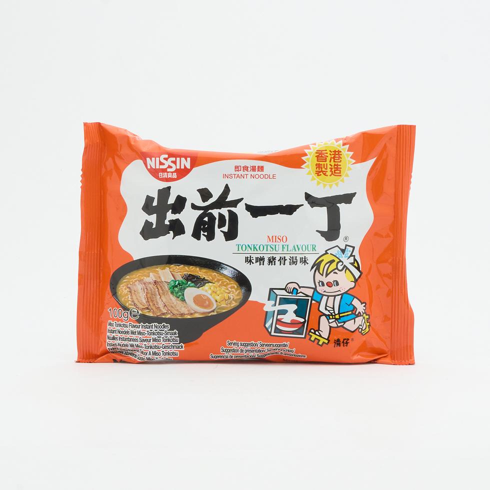 出前一丁 北海道味噌豚骨ラーメン 100g