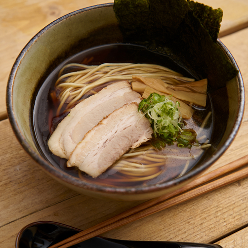 Traditional Soy Sauce Ramen with Monohon Noodles