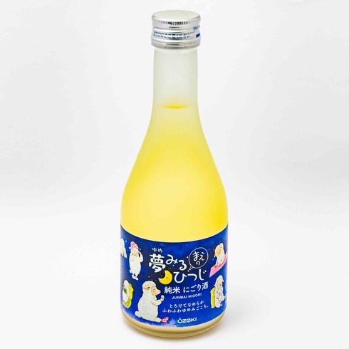 Junmai Nigori Sake "Yumemiru Mae no Hitsuji," 300ml Bottled