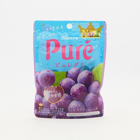 Kanro Pure Gummy Grape 56g