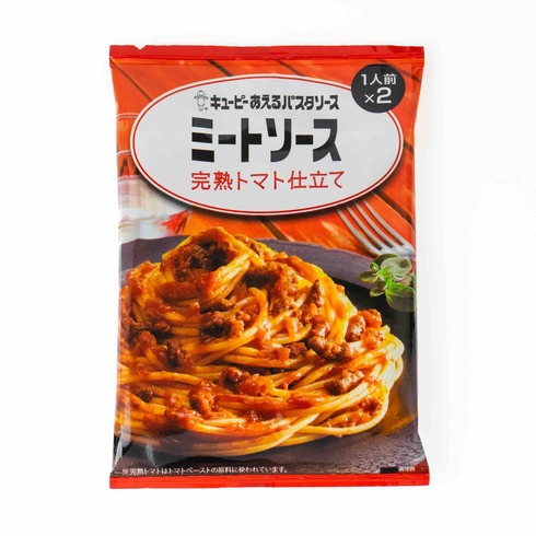 キューピー あえるパスタミートソース完熟トマト80g×2