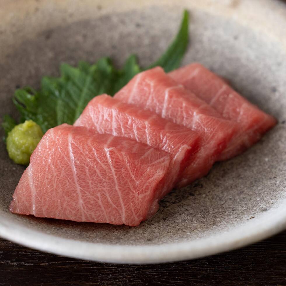 Otoro Fatty Bluefin Tuna Sashimi 4pcs/80-95g by Nobu Sakaguchi (15 years at a Michelin starred) (4pcs) ※Click for details