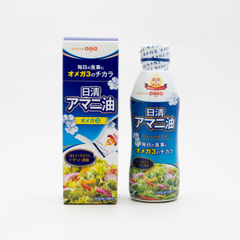 Nissin Linseed Oil 320g Fresh Keep Bottle