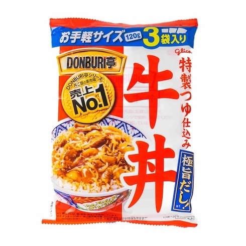 固力果 丼亭 牛丼 3食裝