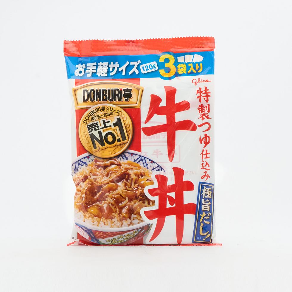 グリコ DONBURI亭 3食パック牛丼
