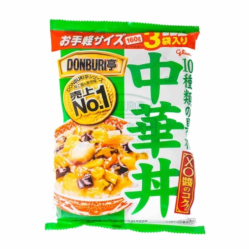 Glico Donburitei 3 Meal Pack Chinese Rice Bowl