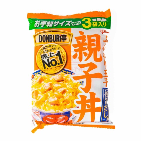 Glico Donburitei 3 Meal Pack Oyakodon