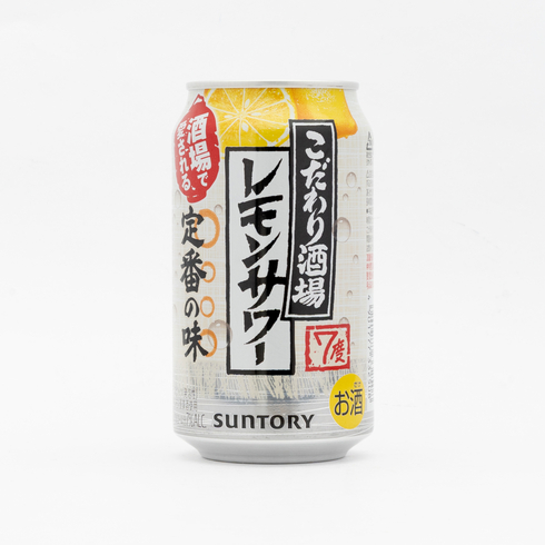 Suntory Kodawari Sakaba no Lemon Sour 350ml Alcohol 7%