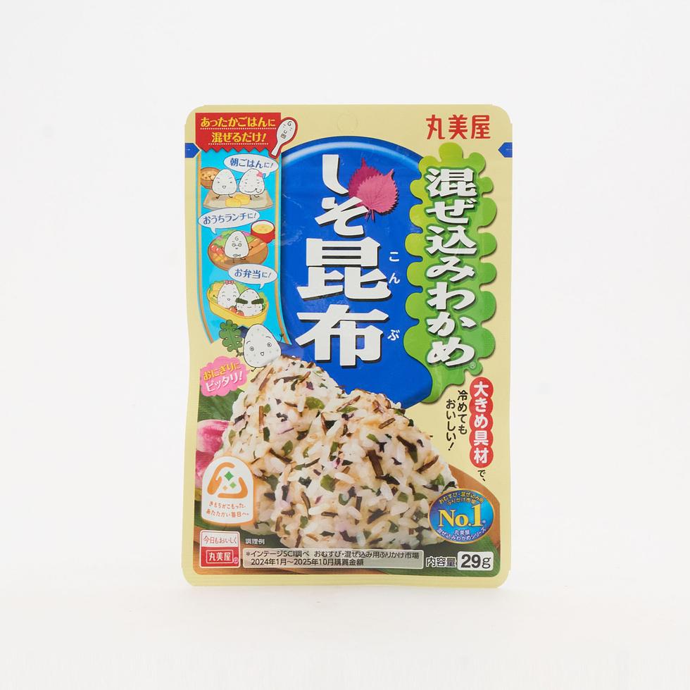 丸美屋 混ぜ込みわかめ しそ昆布29g