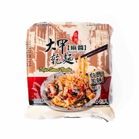 Dajia Stirred Noodles (Sesame Sauce) 126g x 4