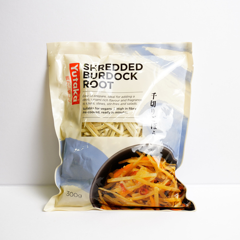 ゆたか 冷凍千切りごぼう, 300g