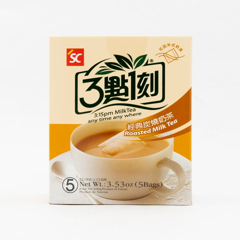 3:15PM Roasted Milk Tea / 3點1刻 經典炭燒奶茶 20g x 5