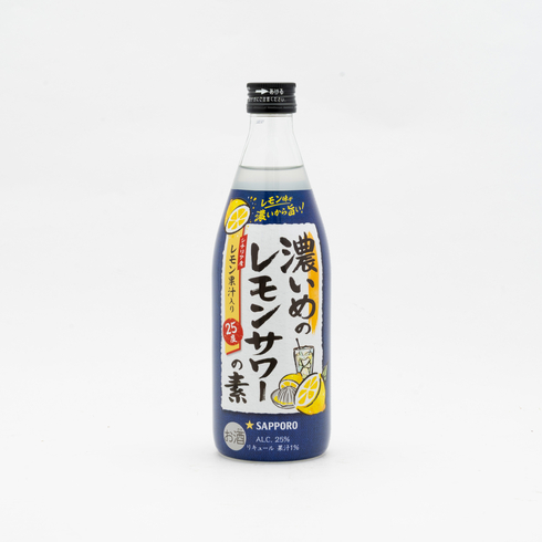 Sapporo 濃厚檸檬梳打酒底 500毫升