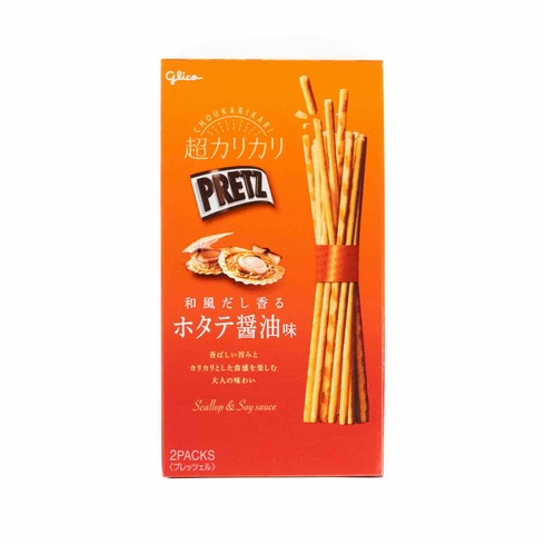 Chou Karikari Pretz <Japanese Broth Scented Scallop Soy Sauce Flavour> 55g