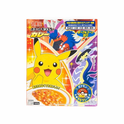 ポケモン カレー ＜ポーク＆コーン甘口＞160g