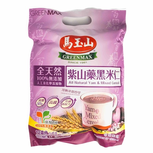 Greenmax Yam and Mixed Cereal 30g x 12