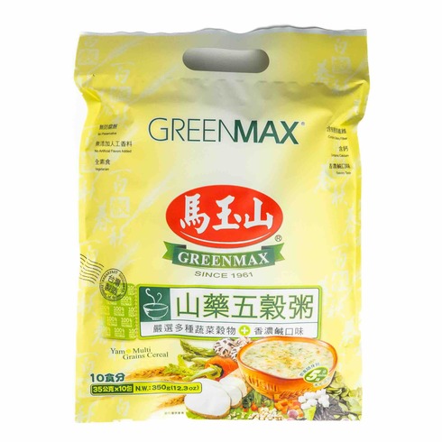Greenmax Yam and Multi Grain Cereal 35g x 12