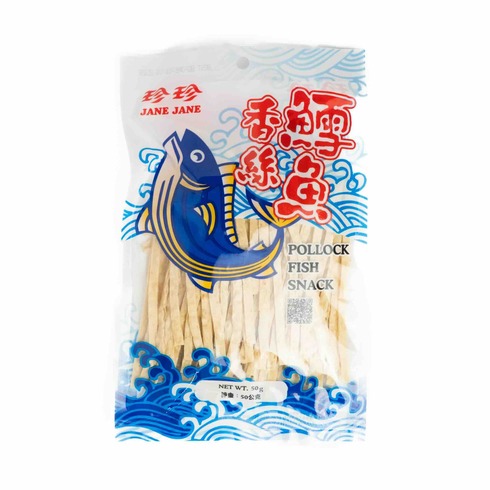珍珍 鱈魚香絲 50克