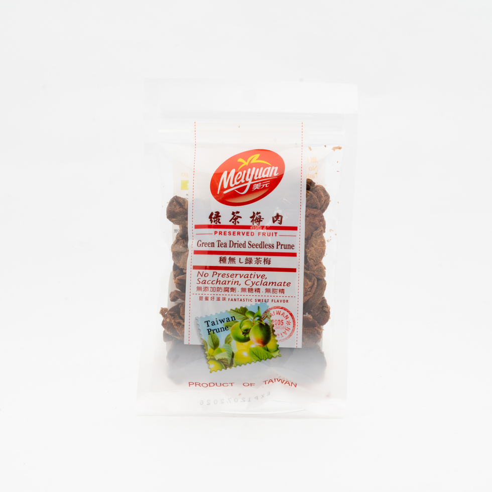Meiyuan Green Tea Dried Seedless Prune 30g