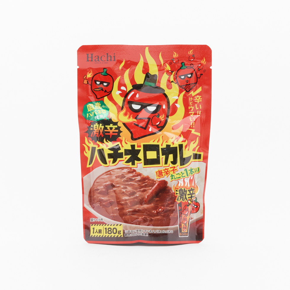 Extremely Spicy Hachinero Instant Curry Sauce 180g