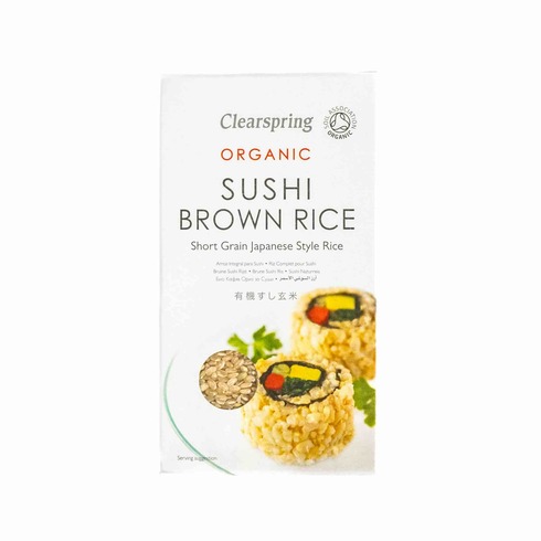 Clearspring Organic Sushi Brown Rice 500g