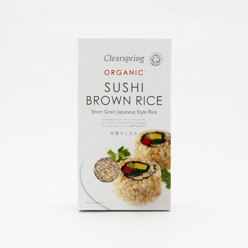 Clearspring Organic Sushi Brown Rice 500g