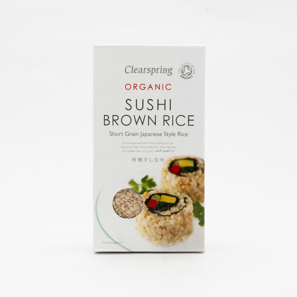 Clearspring Organic Sushi Brown Rice 500g