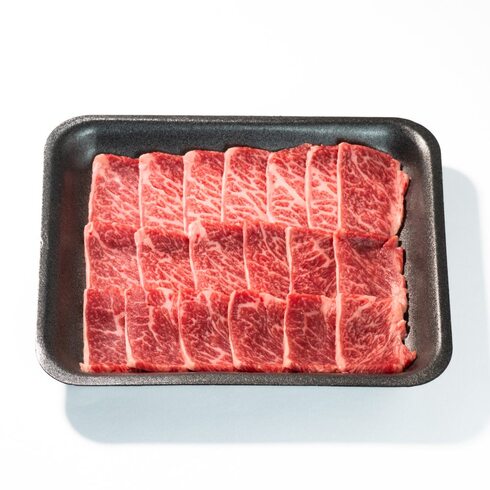 WASO厳選 薄切り骨なし牛カルビ 焼肉用 上 140-150g