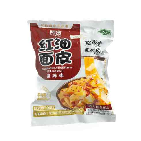 A-kuan Sichuan Broad Noodle ‐ Sour & Hot 110g