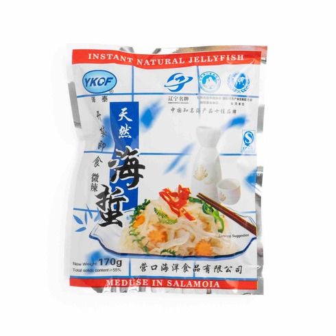 YKOF Instant Shredded Jelly Fish - Hot 170g