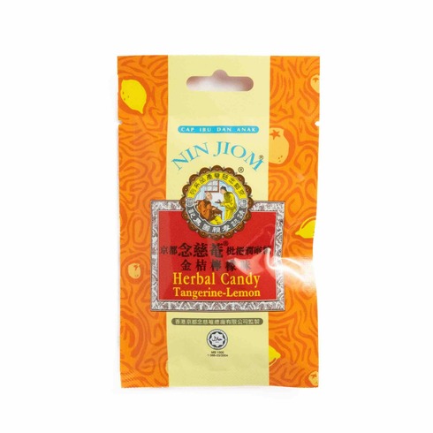 Nin Jiom Herbal Candy - Tangerine-Lemon (Kamkat) 20g