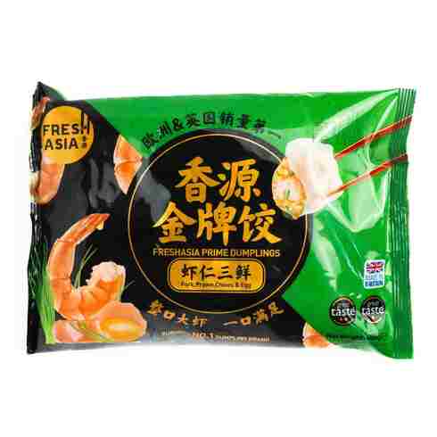 FRESHASIA Pork, Prawn, Chive & Egg Dumplings 400g