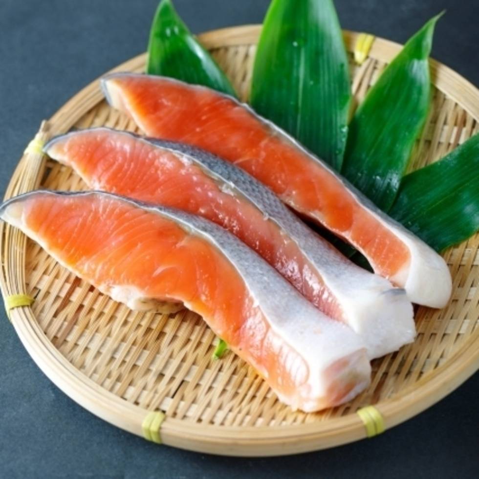**Salmon Fillet 80-90g by Nobu Sakaguchi (Roka's ex head sushi chef)