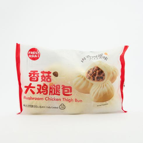 香源 チキン＆しいたけ椎茸肉まん 510g（6個入り）
