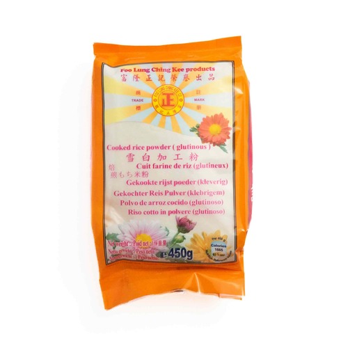 富隆正記 加熱済みもち粉（雪白加工粉）450g