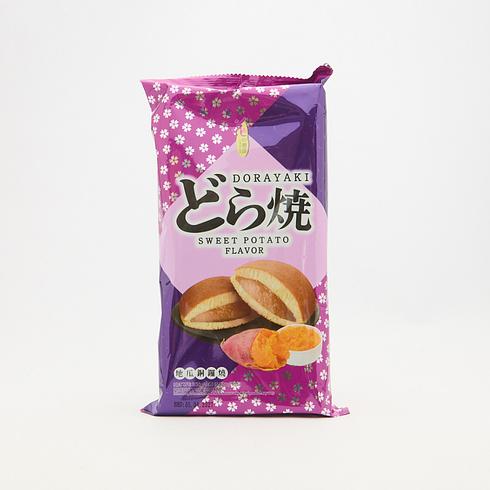 Love & Love Dorayaki Cake - Sweet Potato Flavour Filling 165g (3pcs)