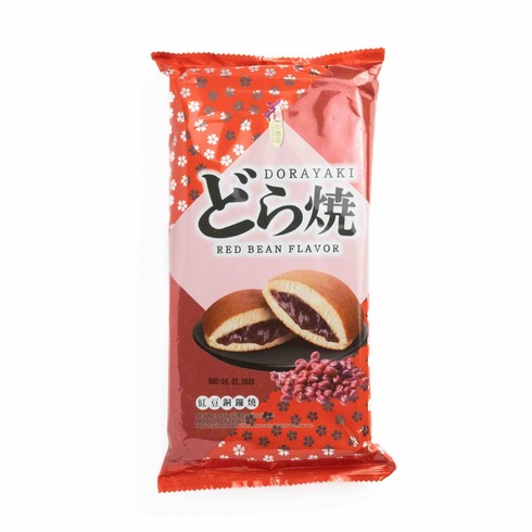 Love & Love Dorayaki Cake - Red Bean Flavour Filling 165g (3pcs)