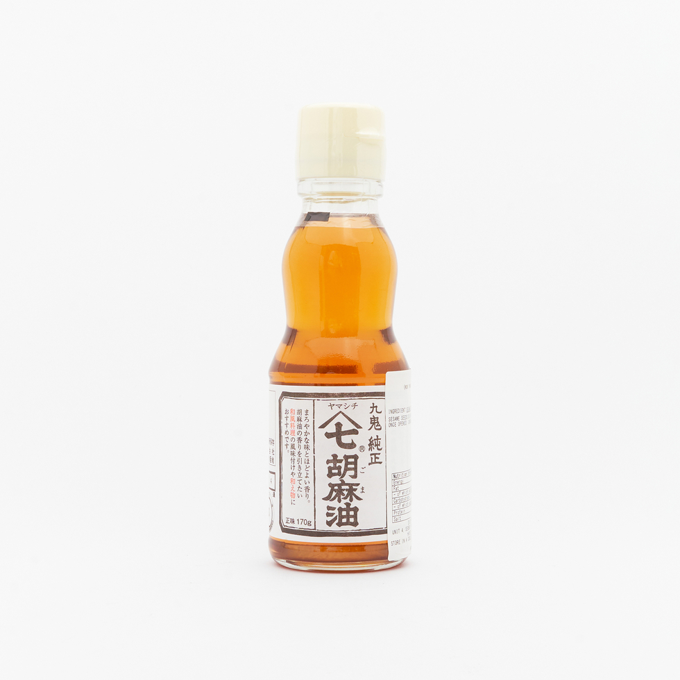 九鬼 山七 純正芝麻油 170克