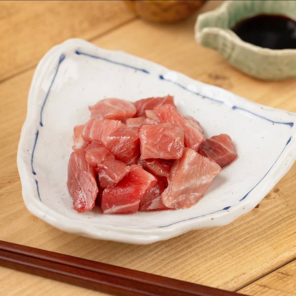 Chopped Bluefin Tuna Mix Sashimi (Akami, & Toro) 90-100g by Nobu Sakaguchi (15 years at a Michelin starred) ※Click for details