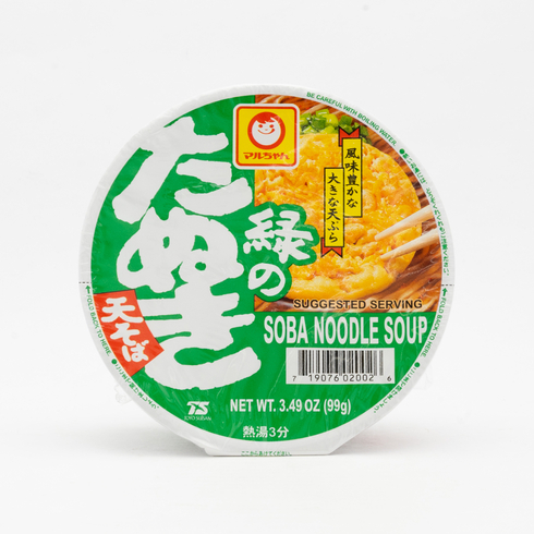 Maruchan Midorino Tanuki Soba With Tempura 99g