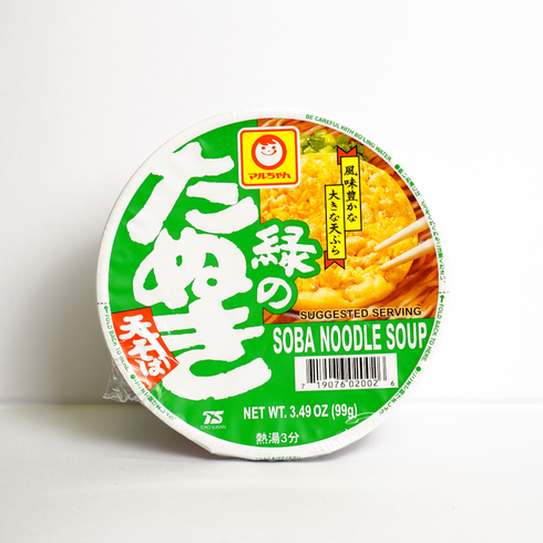 Maruchan Midorino Tanuki Soba With Tempura 99g