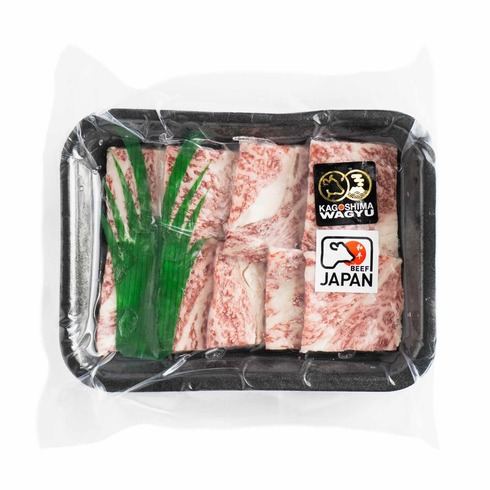 Japanese A5 Wagyu Rib Eye (for Yakiniku) from Gunma or Kagoshima, Japan / A5和牛肋眼燒肉片（群馬／鹿兒島產）95–100g