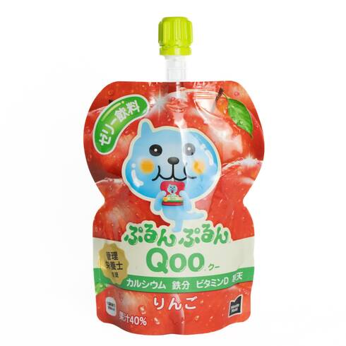 Qoo-Qoo Jelly Drinks (Apple Flavour) 125g