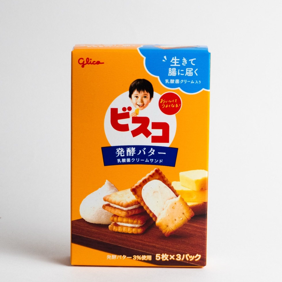 【Best Before:31/08/2025】Glico Bisco Rich Butter 61.8g