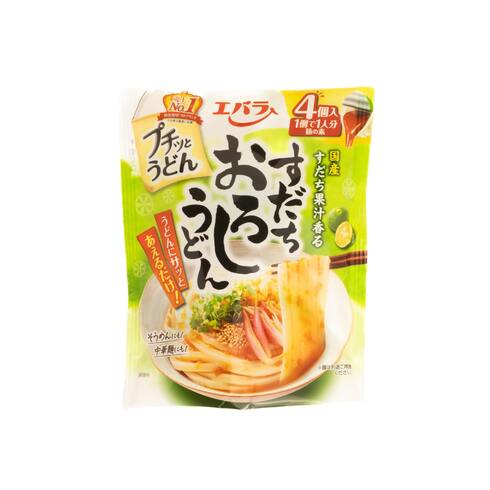 Ebara Petitto Udon Sauce (Sudachi Citrus & Oroshi Grated Daikon) 22g × 4 pieces