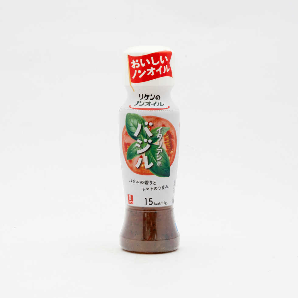 リケン ノンオイルイタリアン風バジル 190ml