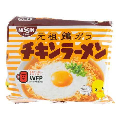 日清 雞汁拉麵 5包裝